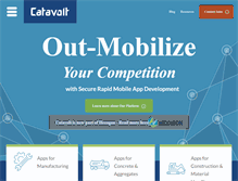 Tablet Screenshot of catavolt.com